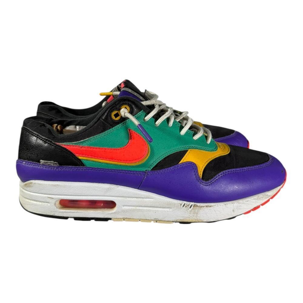 Nike Air Max 1 SE Windbreaker 2019 Multicolor Running Sneakers Men’s 10.5 - Picture 7 of 10